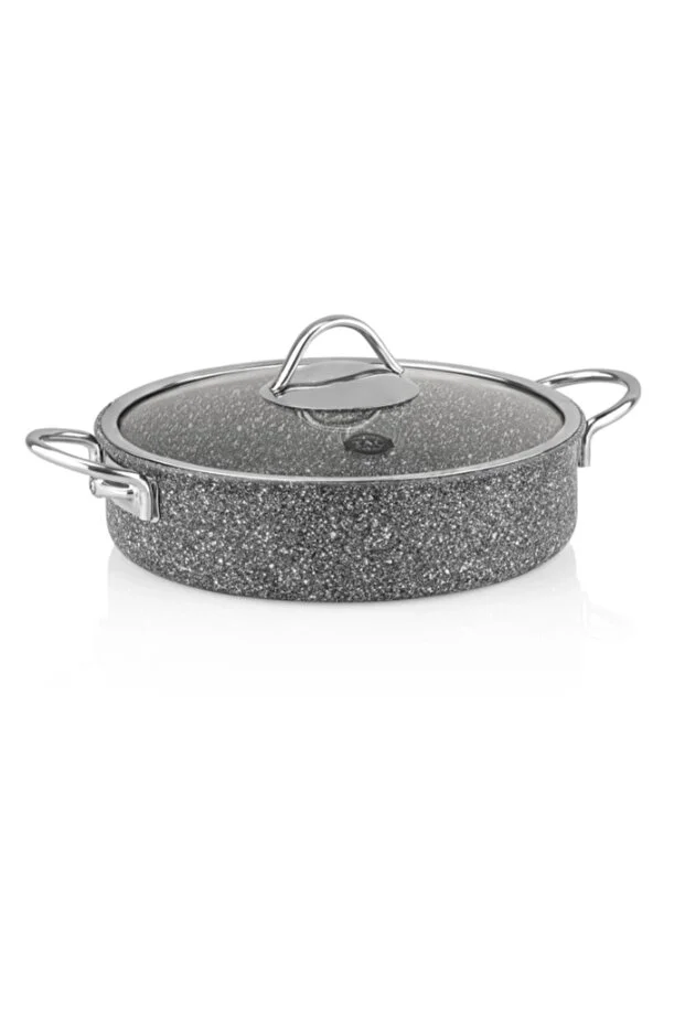 Ultra Classic 3 Parça Granit Tencere & Tava Seti Gri